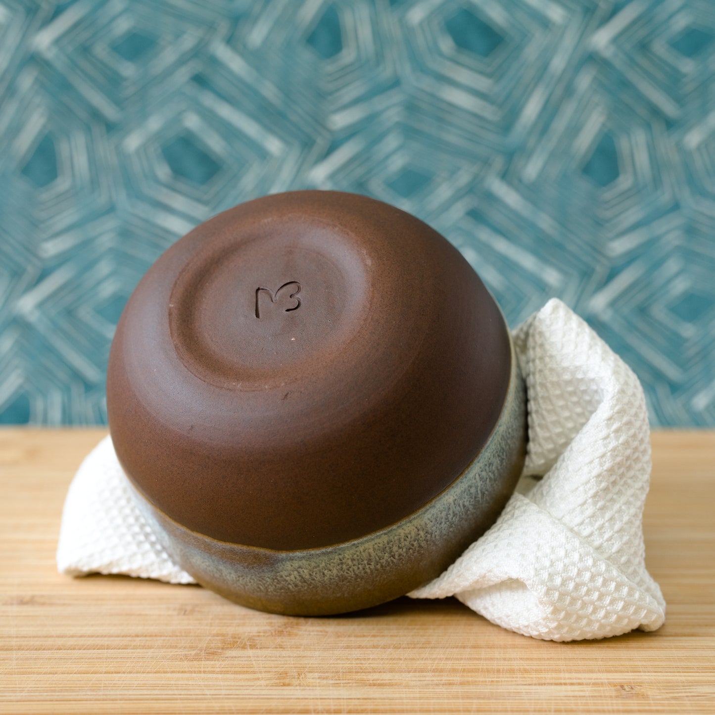 Tiny brown bowl (#38)