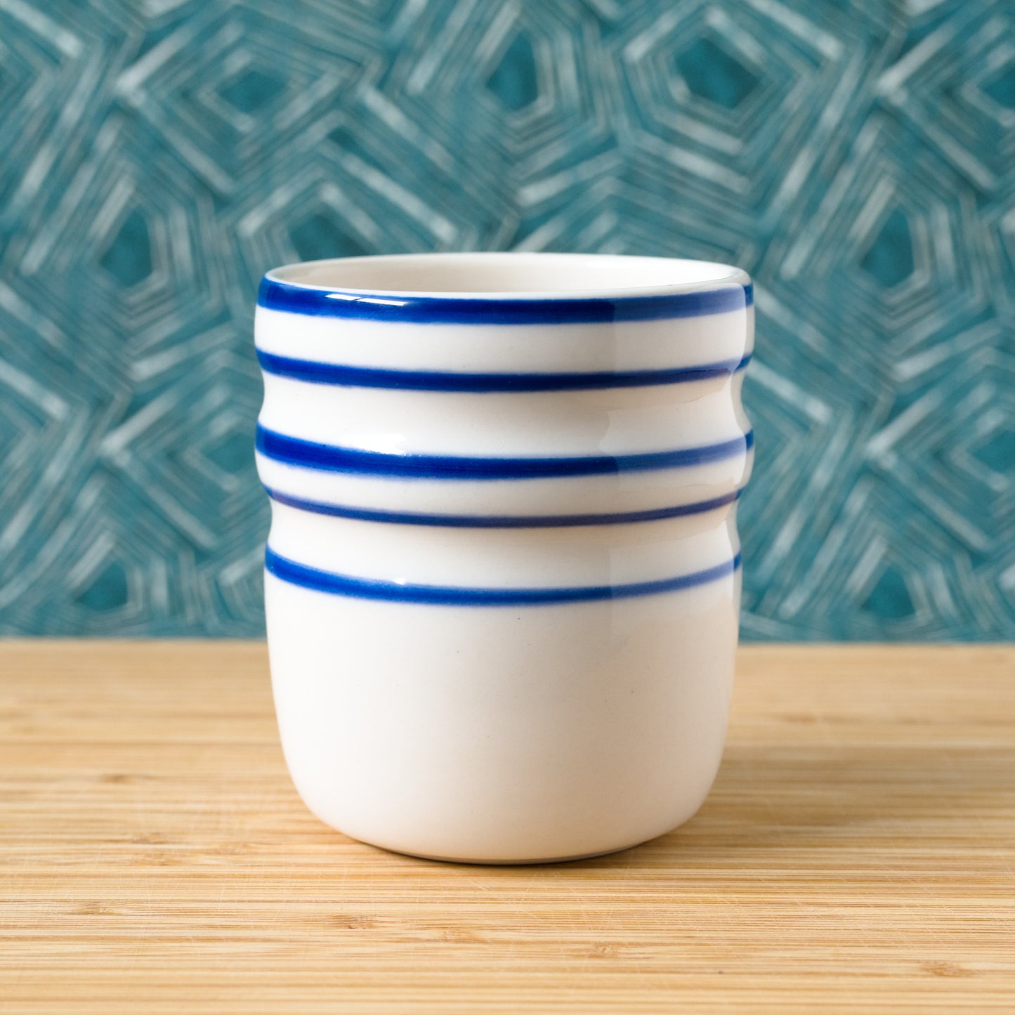 Retro blue tumbler (#51)