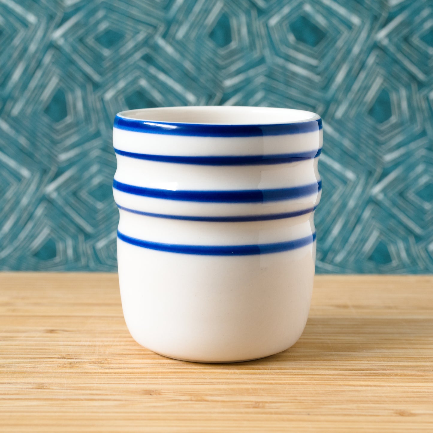 Retro blue tumbler (#51)