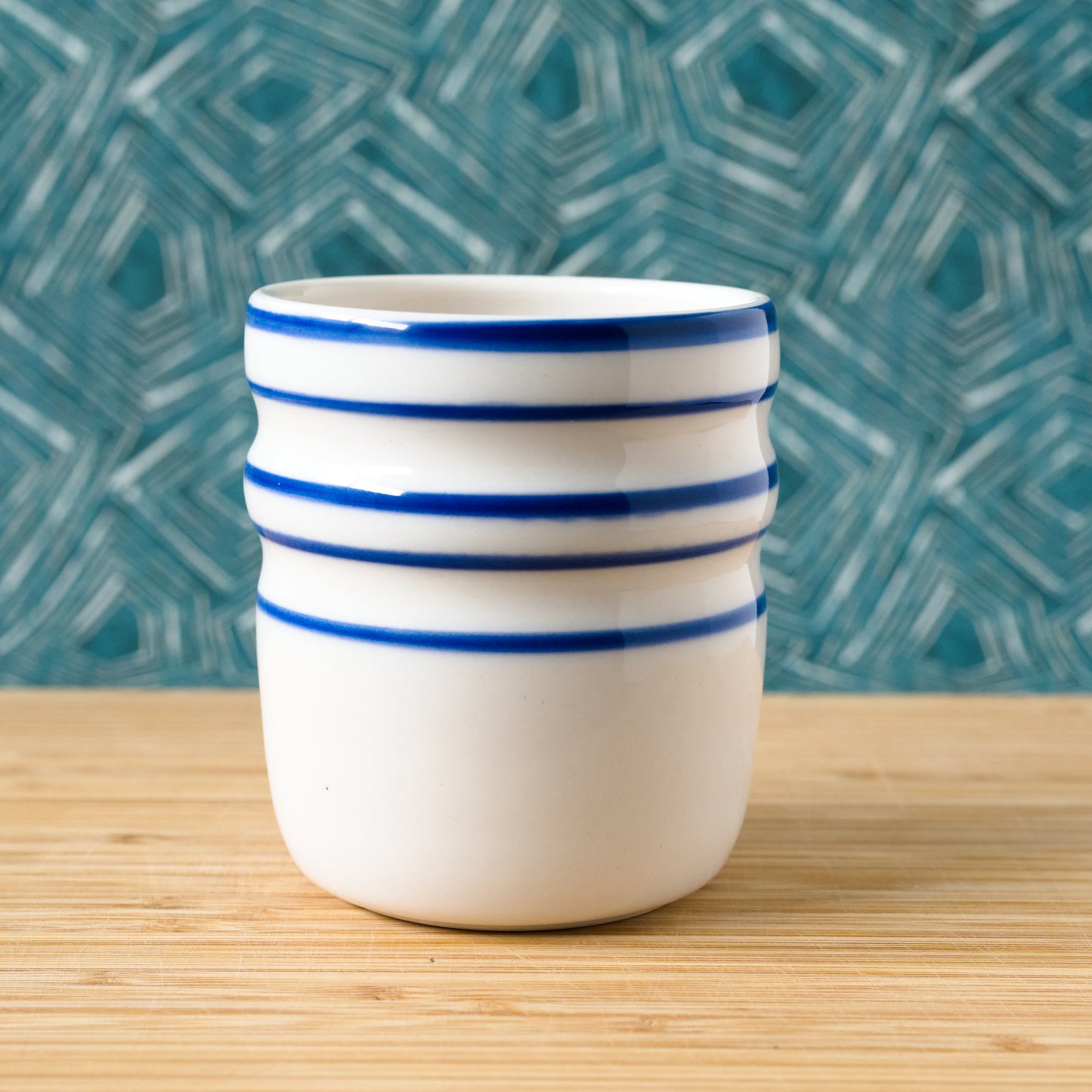 Retro blue tumbler (#51)