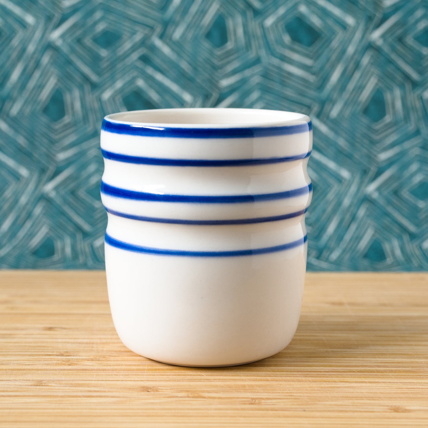Retro blue tumbler (#51)