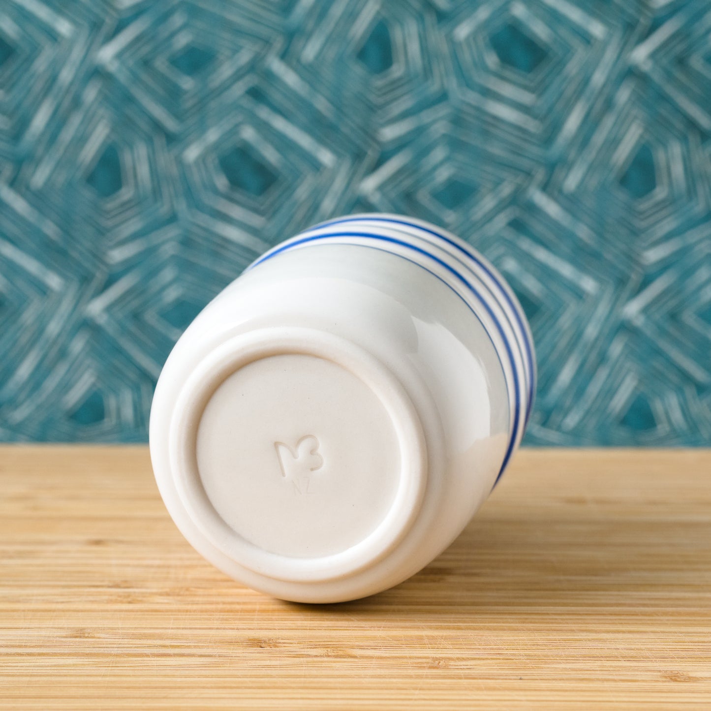 Retro blue tumbler (#51)