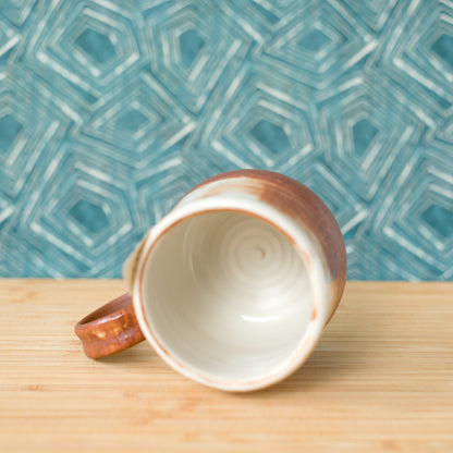 Rustic white cup (#10)